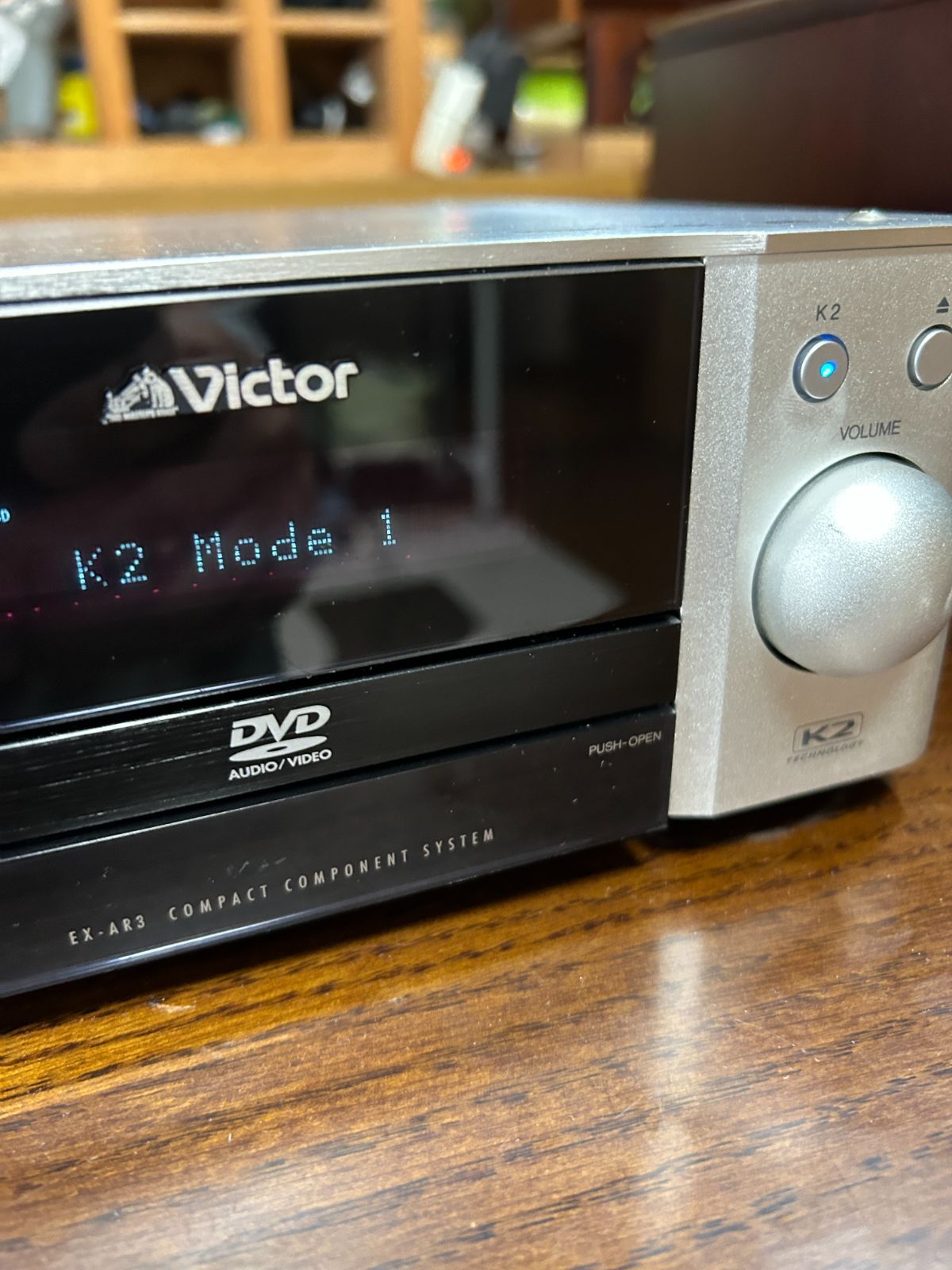 美品】Victor ビクター CD/DVDレシーバー CA-EXAR3 コンポ K2