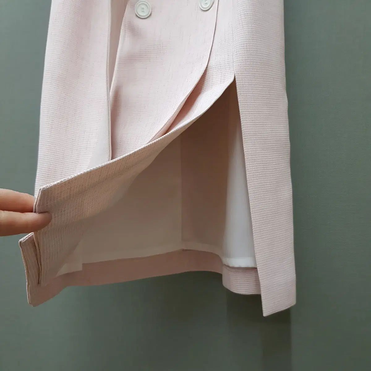  MOJO.S.PHINE モジョエスピン ダブルボタン ベルト ONE PIECE 長袖 七分袖 その他