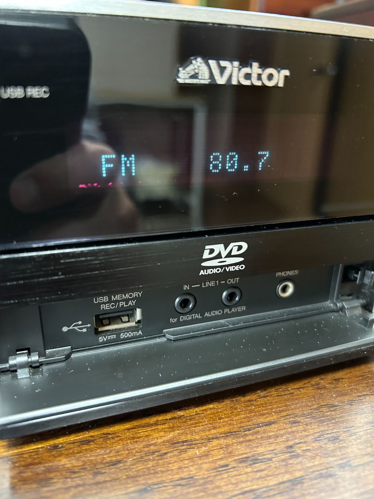 美品】Victor ビクター CD/DVDレシーバー CA-EXAR3 コンポ K2