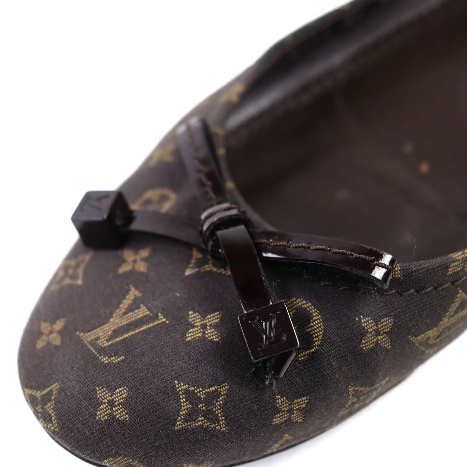 美品◇LOUIS VUITTON ルイヴィトン モノグラム リボンデザイン レザー