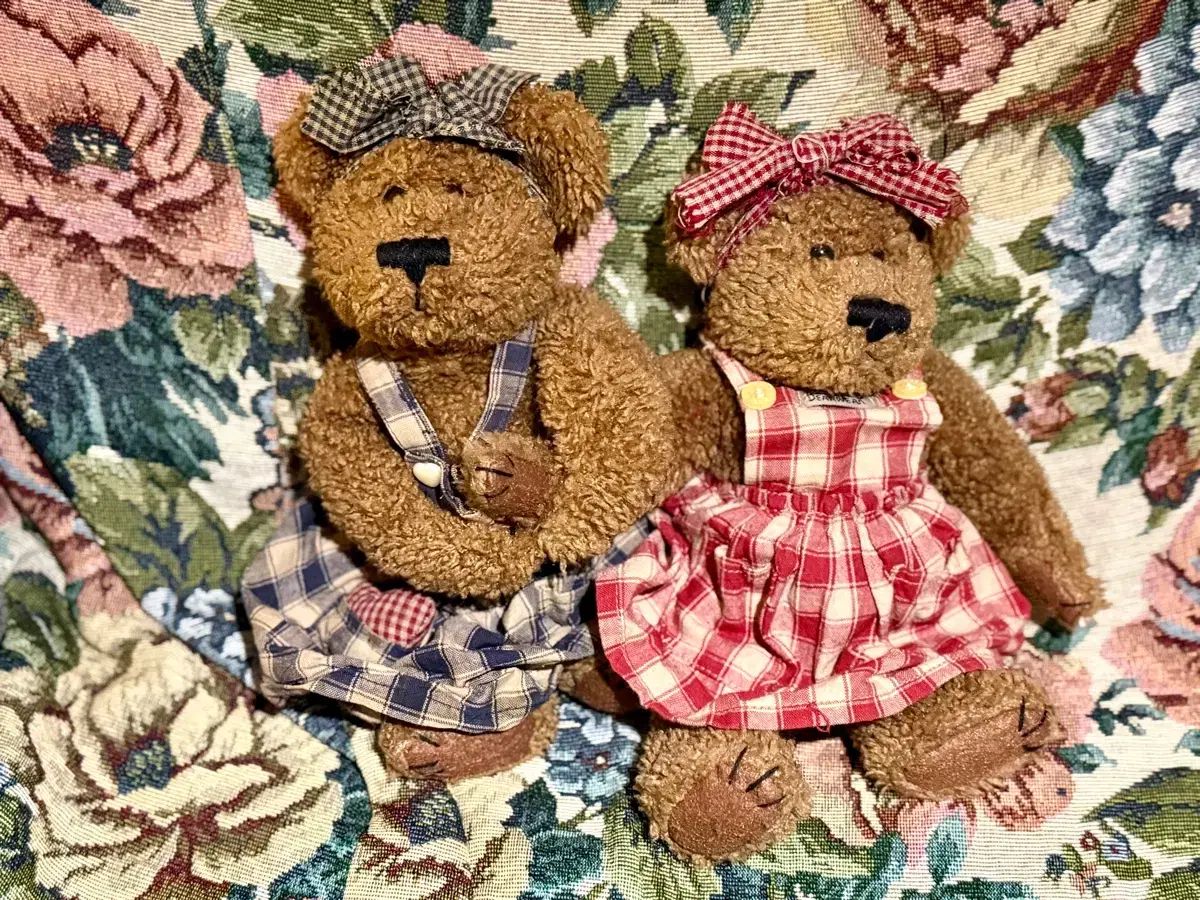 ボーイズベア ヴィンテージ CHECK テディベア 親友 ぬいぐるみ セット