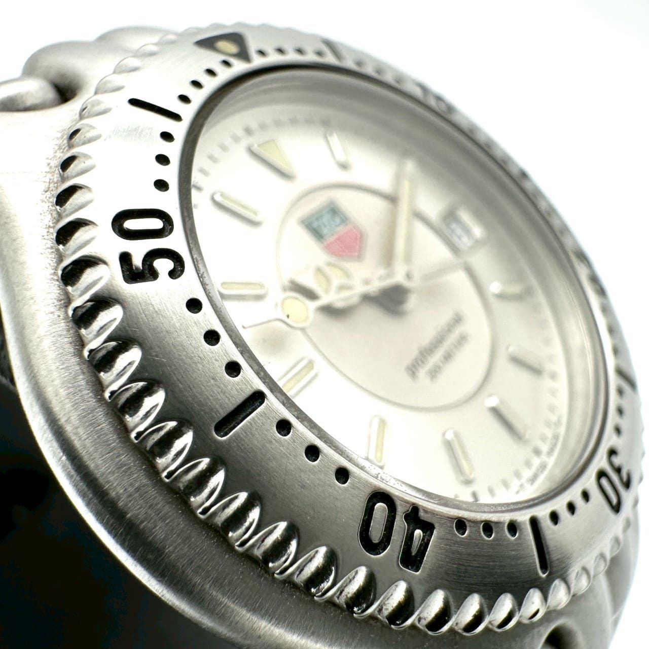 電池交換済】TAG HEUER タグホイヤー 腕時計 プロフェッショナル セル