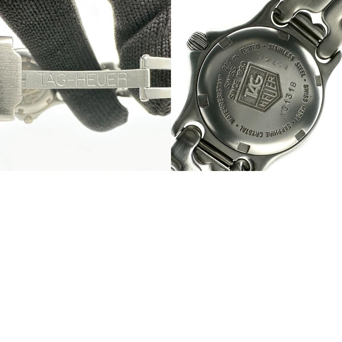 電池交換済】TAG HEUER タグホイヤー 腕時計 プロフェッショナル セル