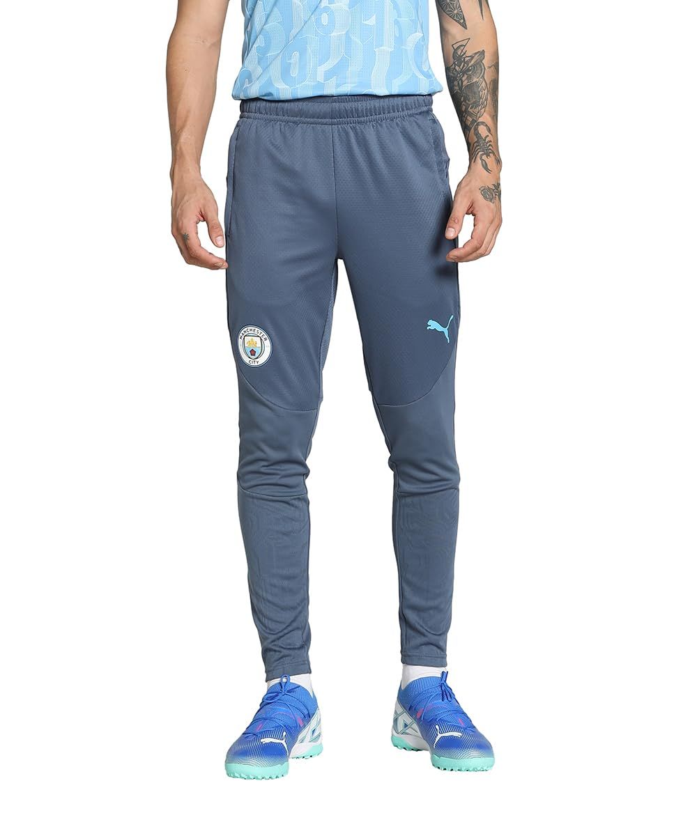 プーマ サッカー 欧州クラブチーム ロングパンツ ジャージ MCFC トレーニング パンツ 777555 メンズ