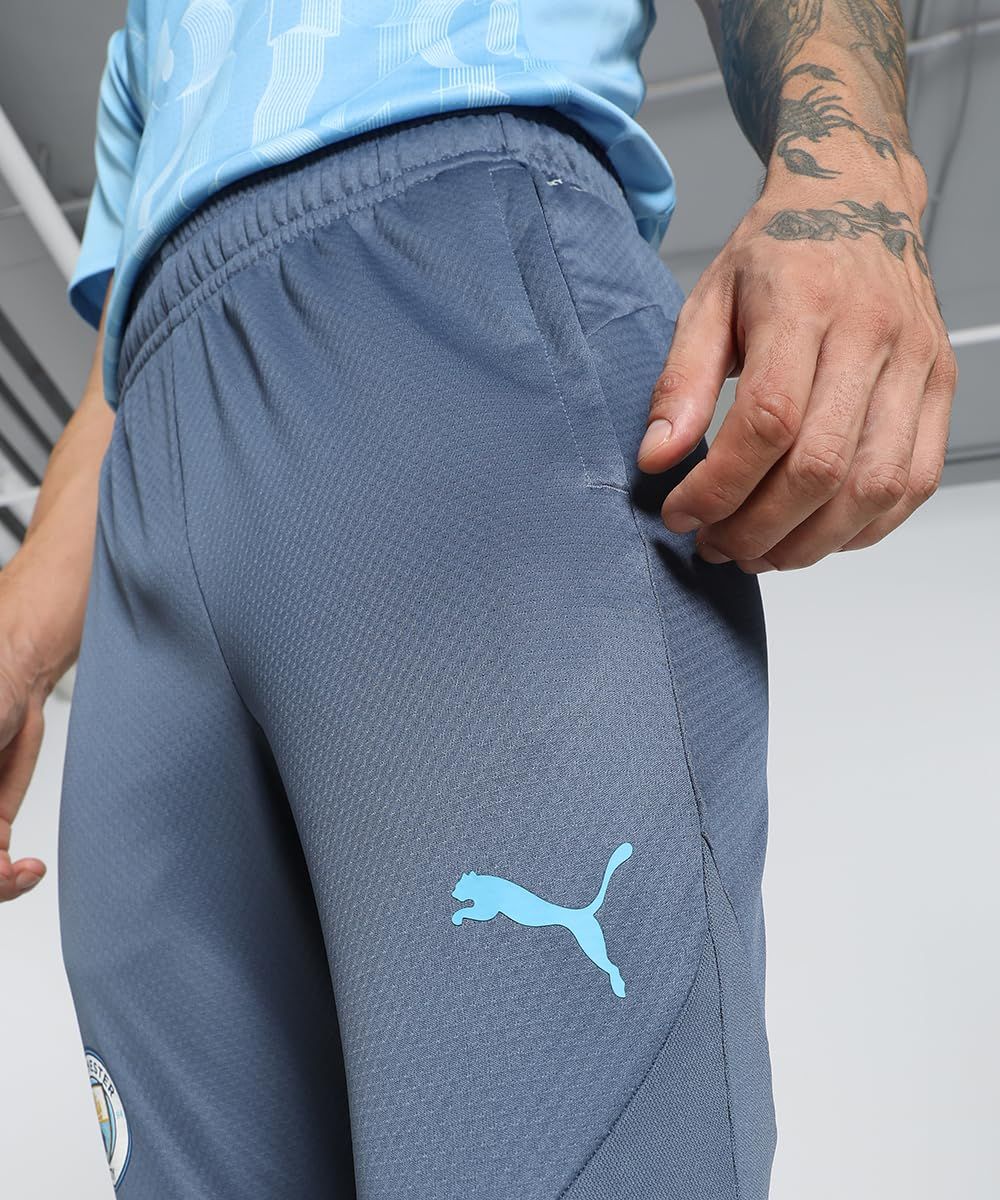 プーマ サッカー 欧州クラブチーム ロングパンツ ジャージ MCFC トレーニング パンツ 777555 メンズ