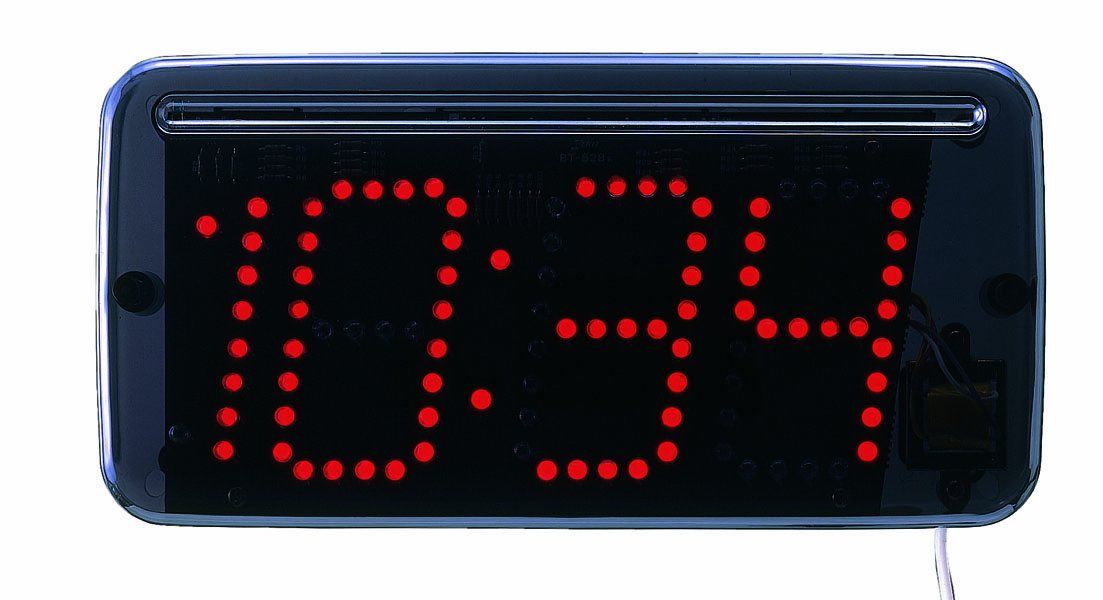 新品 ELEKIT イーケイジャパン エレキット デカデジクロック BT-8282R