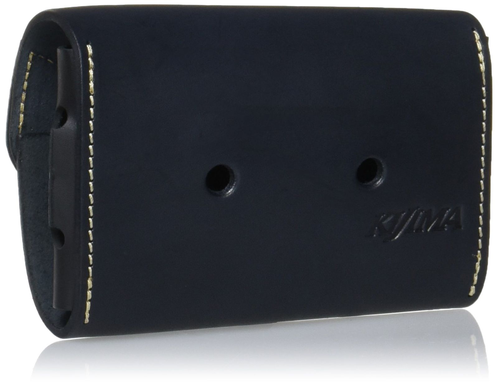 新品 キジマ(Kijima) バイクパーツ ETCケース 本革性 ミツバサンコーワ