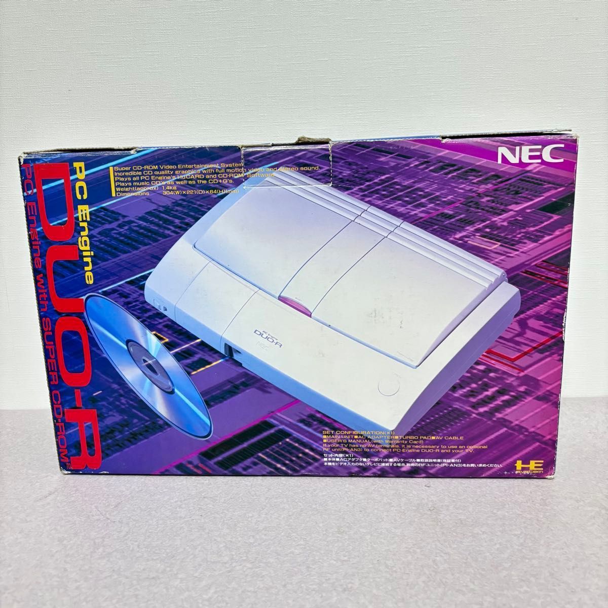DUO-R PCエンジン PI-TG 10 PC Engine ピーシーエンジン NEC