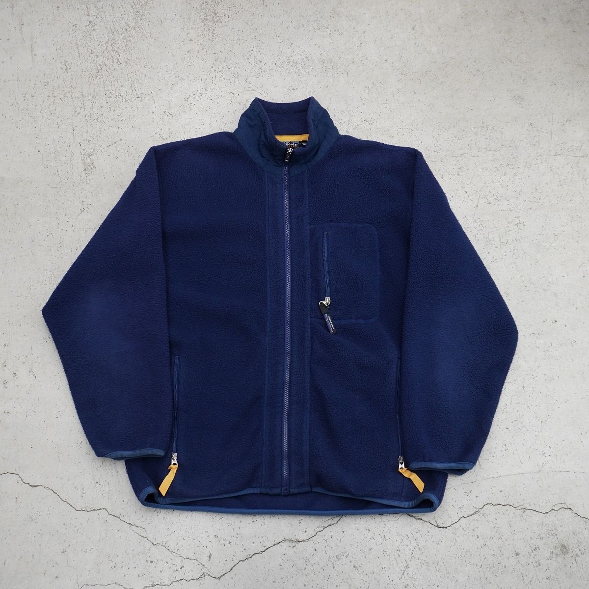 patagonia 90s USA製 シンチラ ジャケット ブルー パタゴニア 90s USA製 patagonia シンチラフリースジャケット ブルー系 S | 古着屋