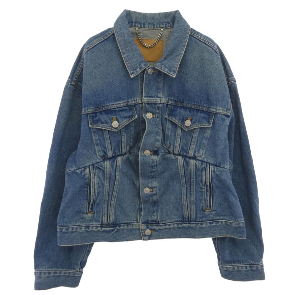 BALENCIAGA バレンシアガ 16AW 446443 TSB06 Swing Denim Jacket 再
