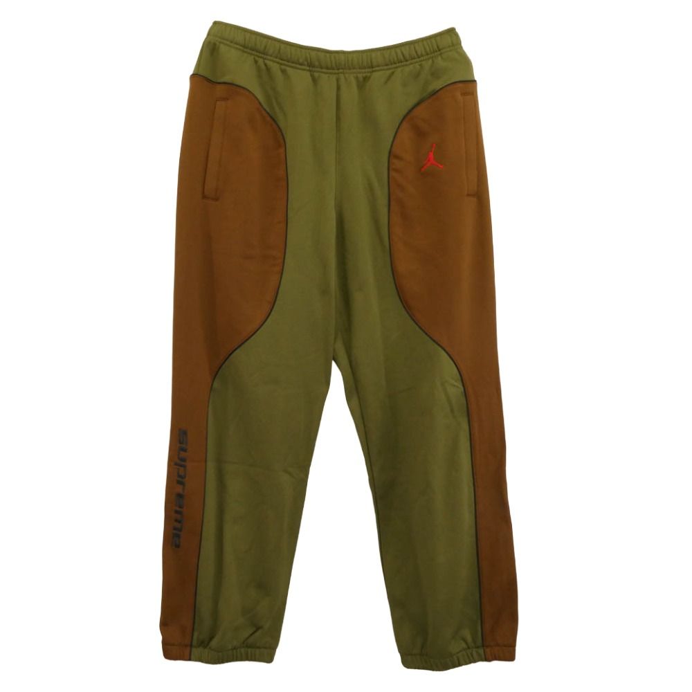 Supreme シュプリーム 24 AW HF 0832 395 Jordan Tricot Track Pant ジョーダン トリコット トラック パンツ カーキ系 ブラウン系 L