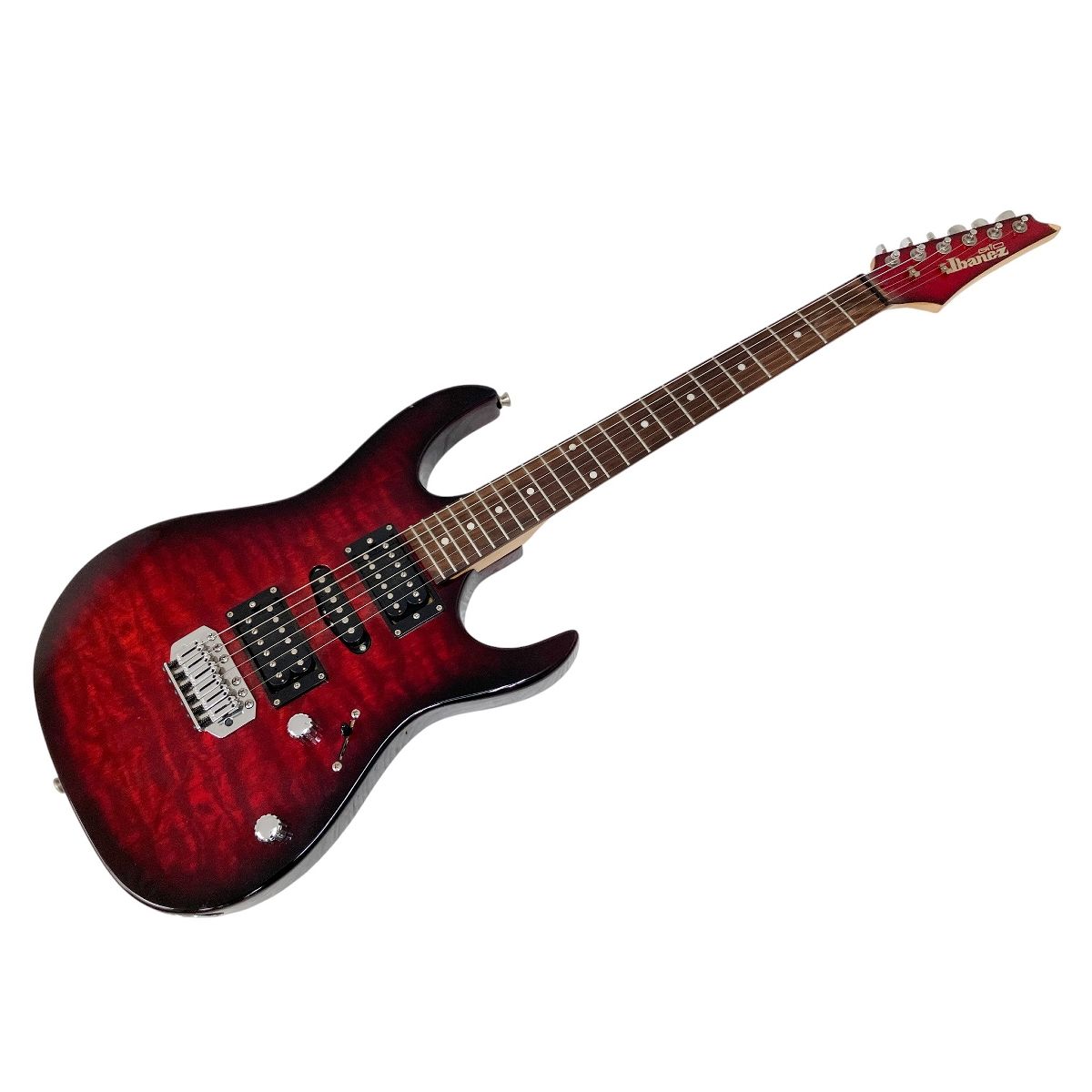 Ibanez アイバニーズ gioシリーズ ストラト レッド Gio Ibanez GRX70QA TRB (Transparent Red Burst) エレキギター ジオ