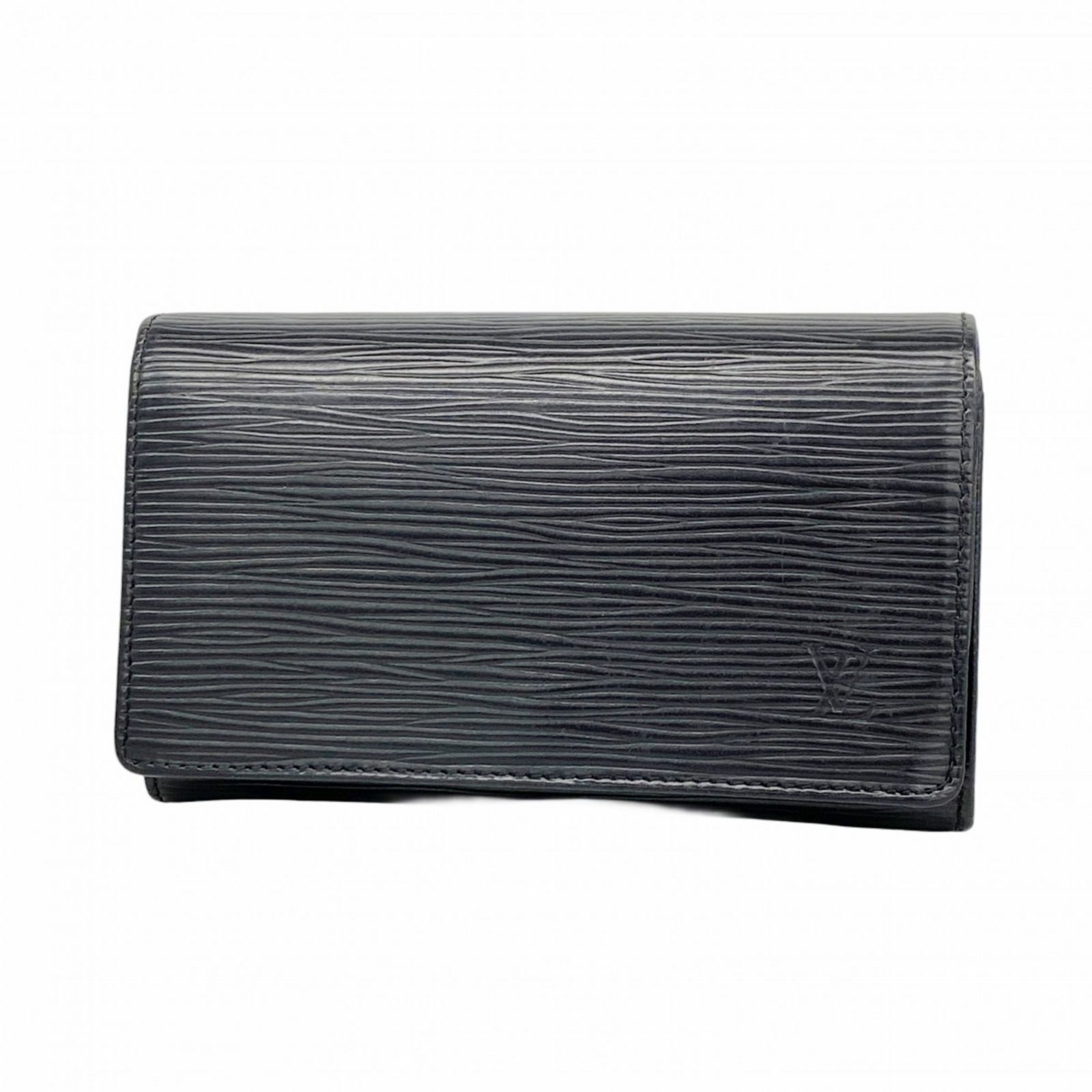 ルイ ヴィトン Louis Vuitton 財布 エピ ポルトフォイユトレゾール M 63972 ノワールレディース