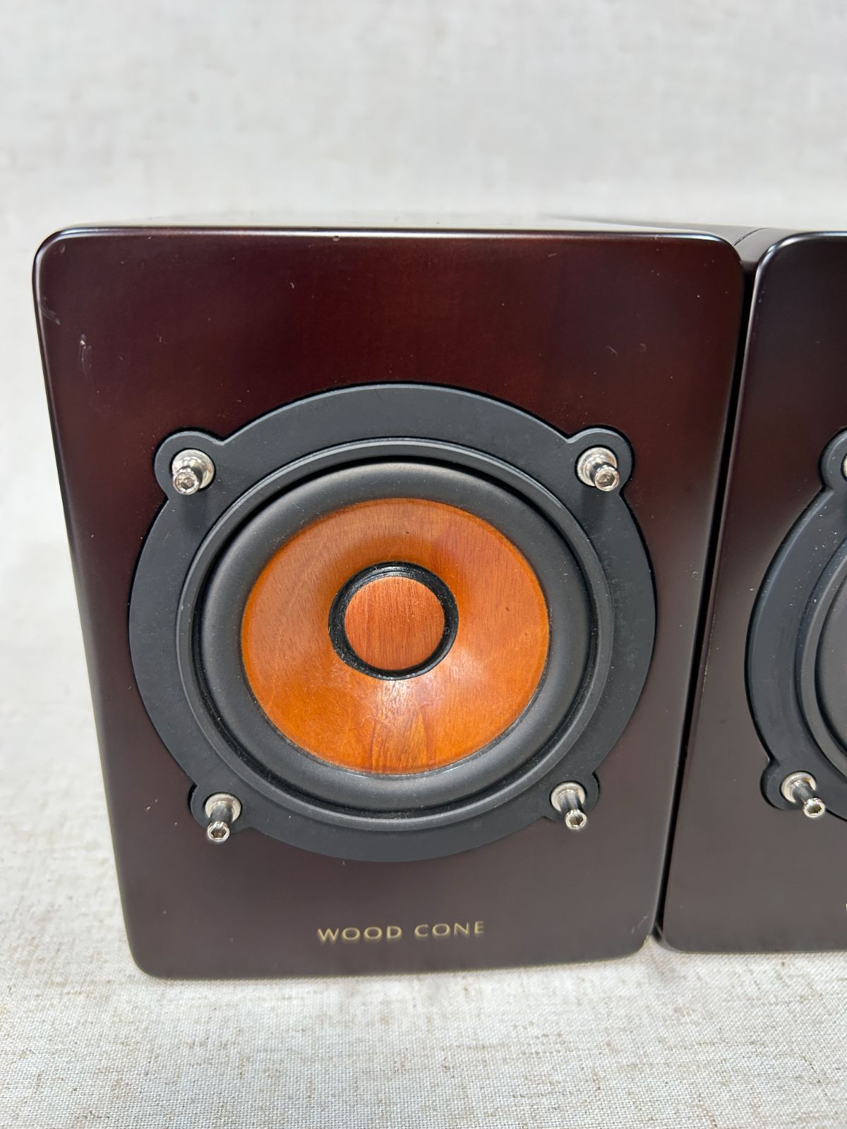  名機 Victor ビクター SP EXAR 3 ウッドコーン 防磁形 1ウェイ バスレフ型 ペアスピーカー 40 W 4Ω シリアル一致 スピーカー スピーカー ウーファー