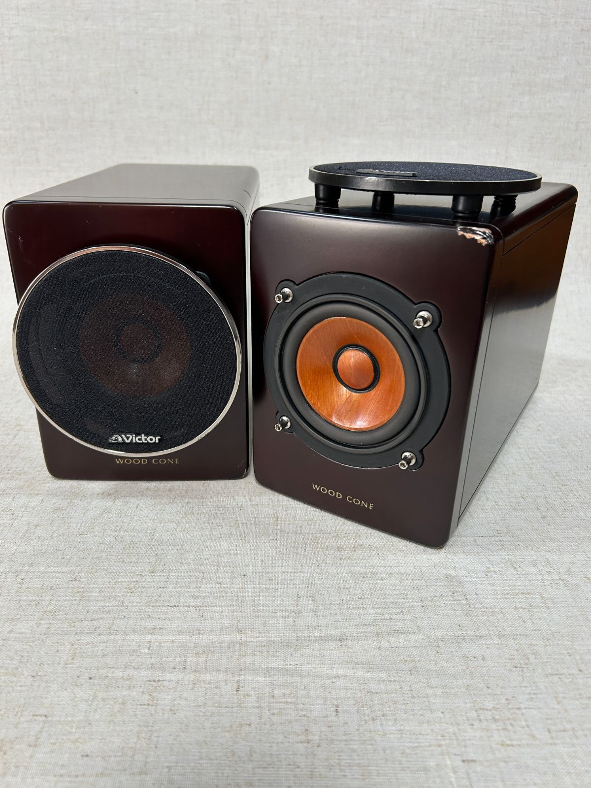 名機】Victor ビクター SP-EXAR3 ウッドコーン 防磁形 1ウェイ