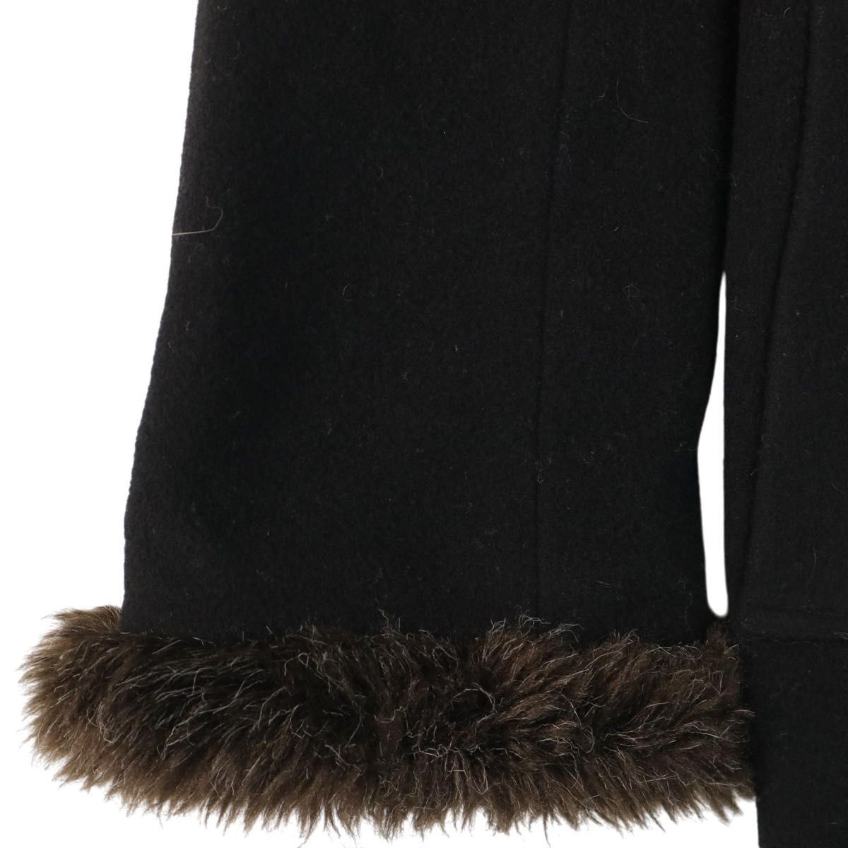 極美品】BURBERRY BLUE LABEL バーバリーブルーレーベル ファーコート 極美品】BURBERRY BLUE LABEL バーバリーブルーレーベル ファーコート