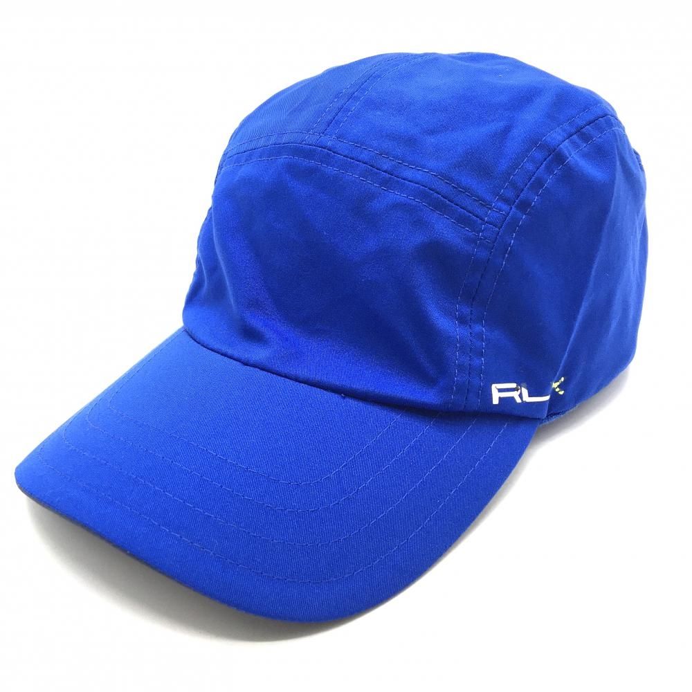 RLXラルフローレン キャップ ブルー ロゴプリント ONE SIZE ゴルフ