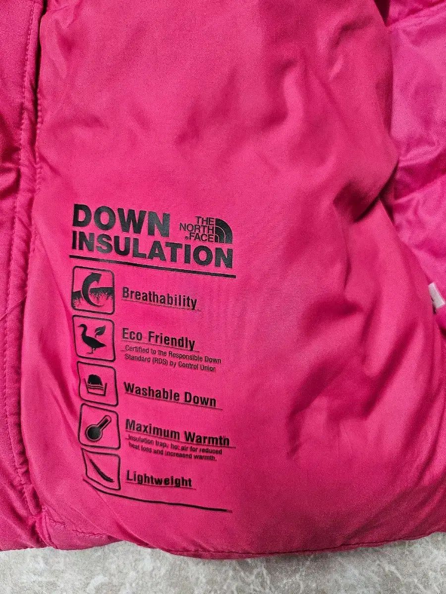  THE NORTH FACE ザノースフェイス キッズ ピンク色 ダウン アウター 120 その他 ジャケット ブルゾン