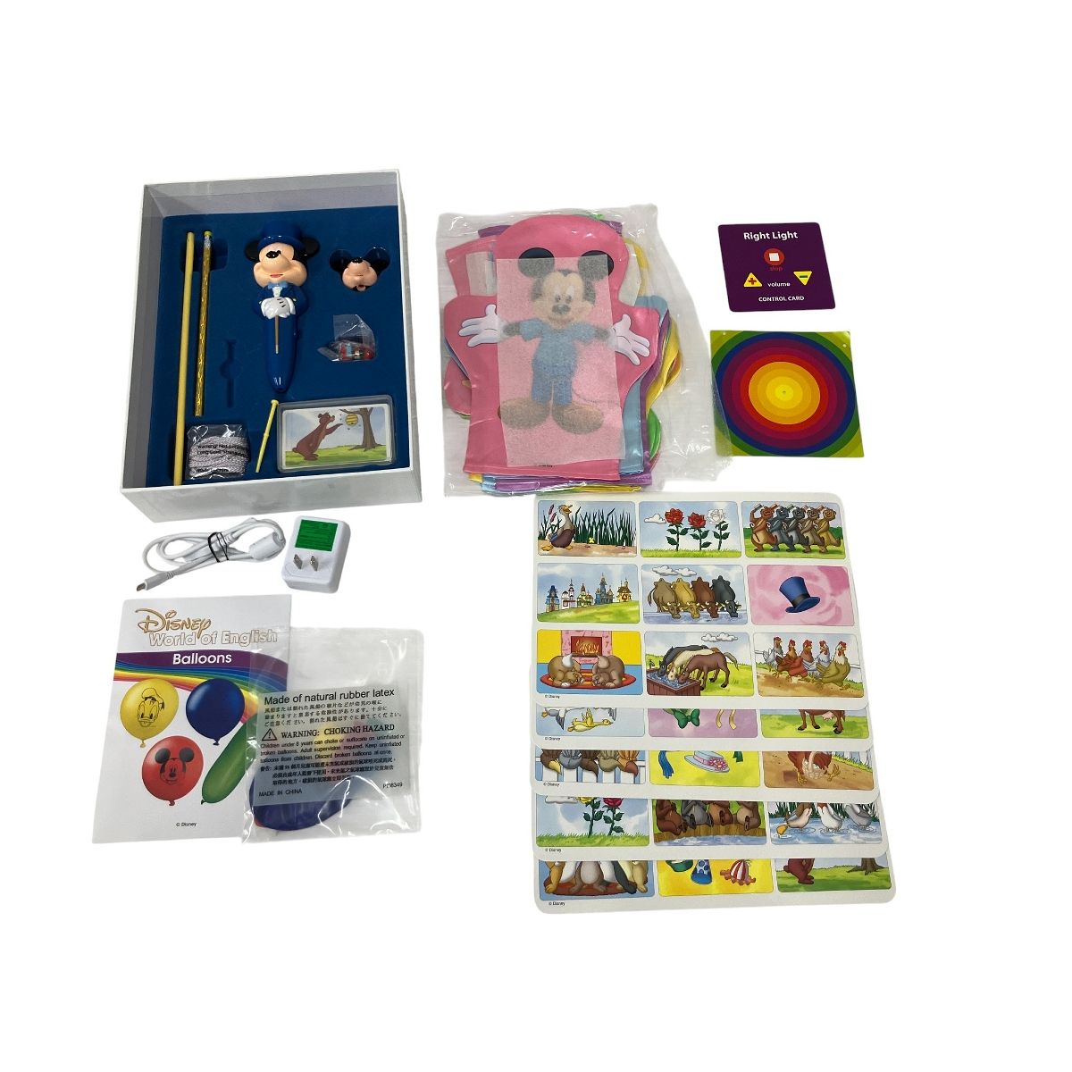 DWE 多数含 ディズニー 英語 メインプログラム セット ライトライトペン Blu-ray ブルーレイ 2020年頃 ワールドファミリー こども 幼児 知育 良好