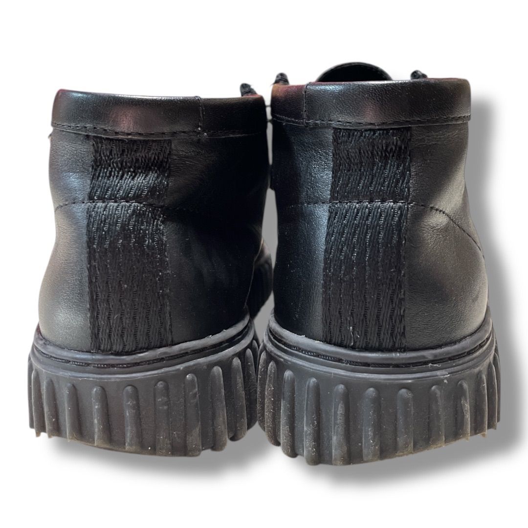  clarks クラークス Torhill Hi トーヒルハイ レザーシューズ コンタークッション ワラビー ビッググリッパー メンズ サイズUK 8 26 cm ブラック 24200円 56 No.K 1059 Y その他 ブーツ 革靴