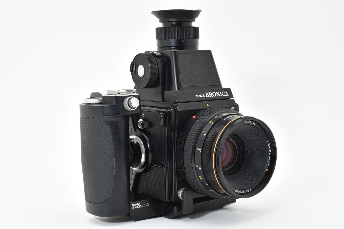 現状品 シャッターOK ZENZA BRONICA SQ 中判カメラ ZENZANON-S 80mm F2