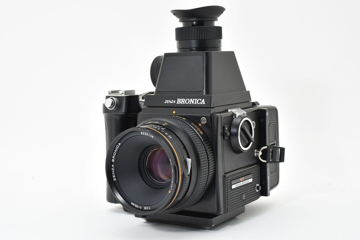 現状品 シャッターOK ZENZA BRONICA SQ 中判カメラ ZENZANON-S 80mm F2