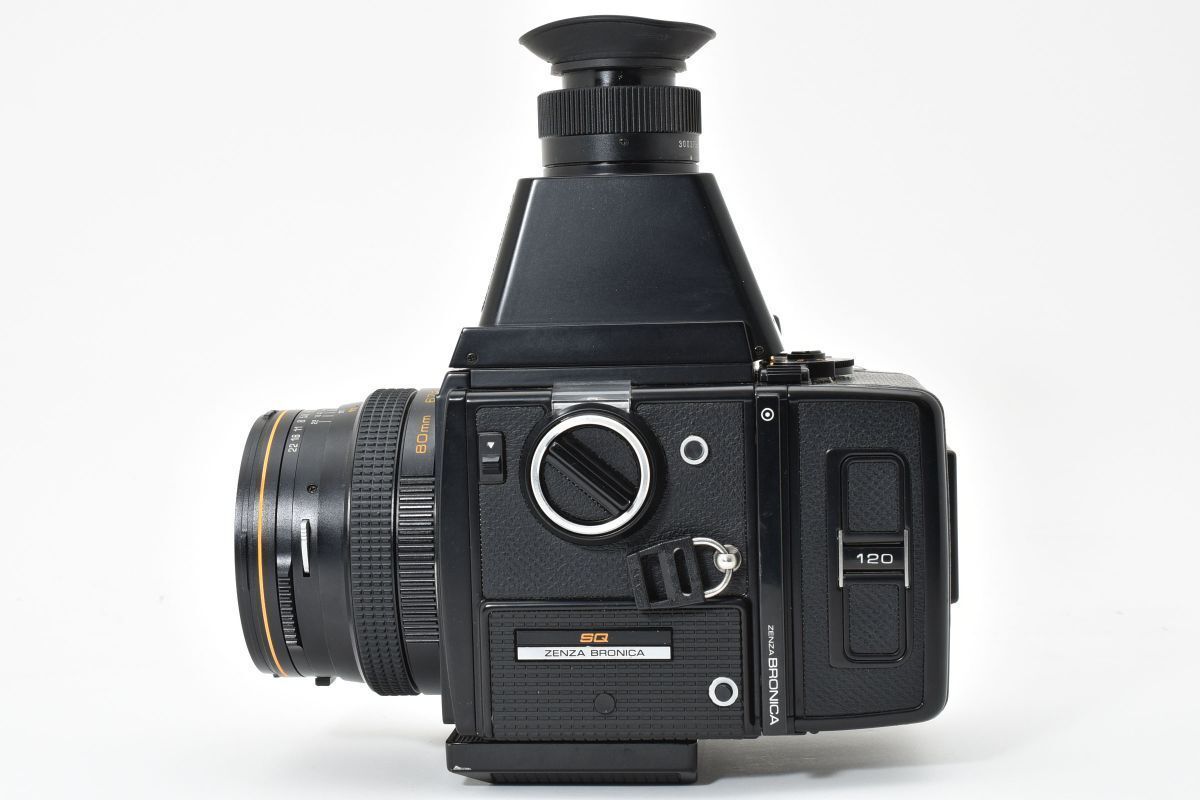 現状品 シャッターOK ZENZA BRONICA SQ 中判カメラ ZENZANON-S 80mm F2