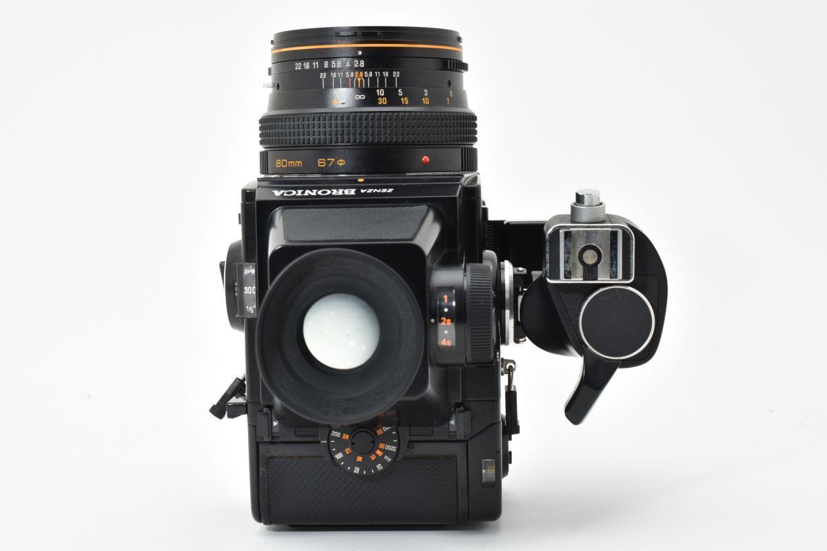 現状品 シャッターOK ZENZA BRONICA SQ 中判カメラ ZENZANON-S 80mm F2