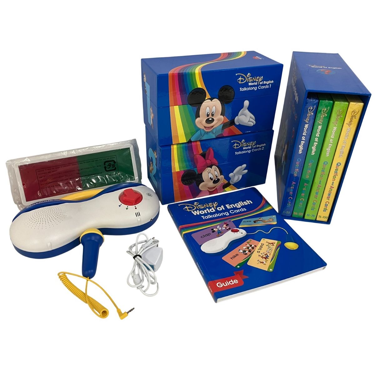 dwe トークアロングカード　中古品　ジャンク品 DWE トークアロング 2021年頃 ディズニーワールドイングリッシュ 英語