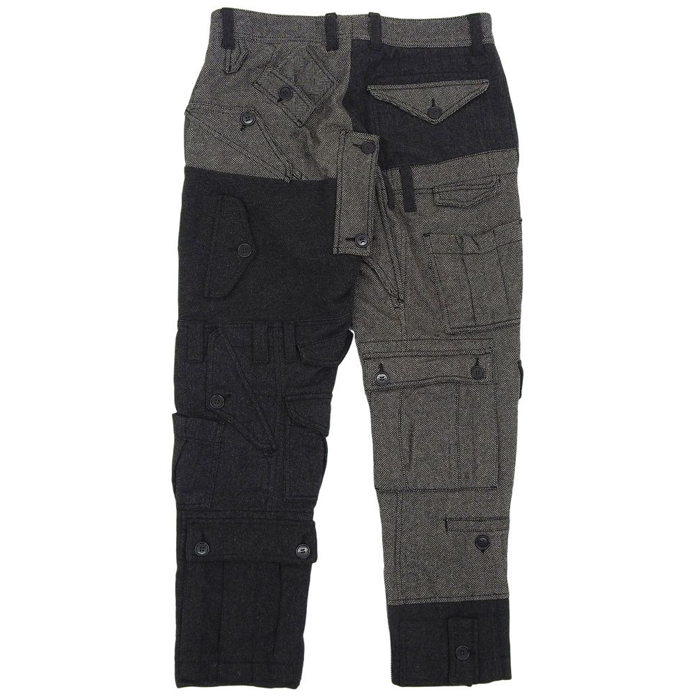 DOLCE&GABBANA 再構築 多重ポケット カーゴパンツ ボトムス メンズ