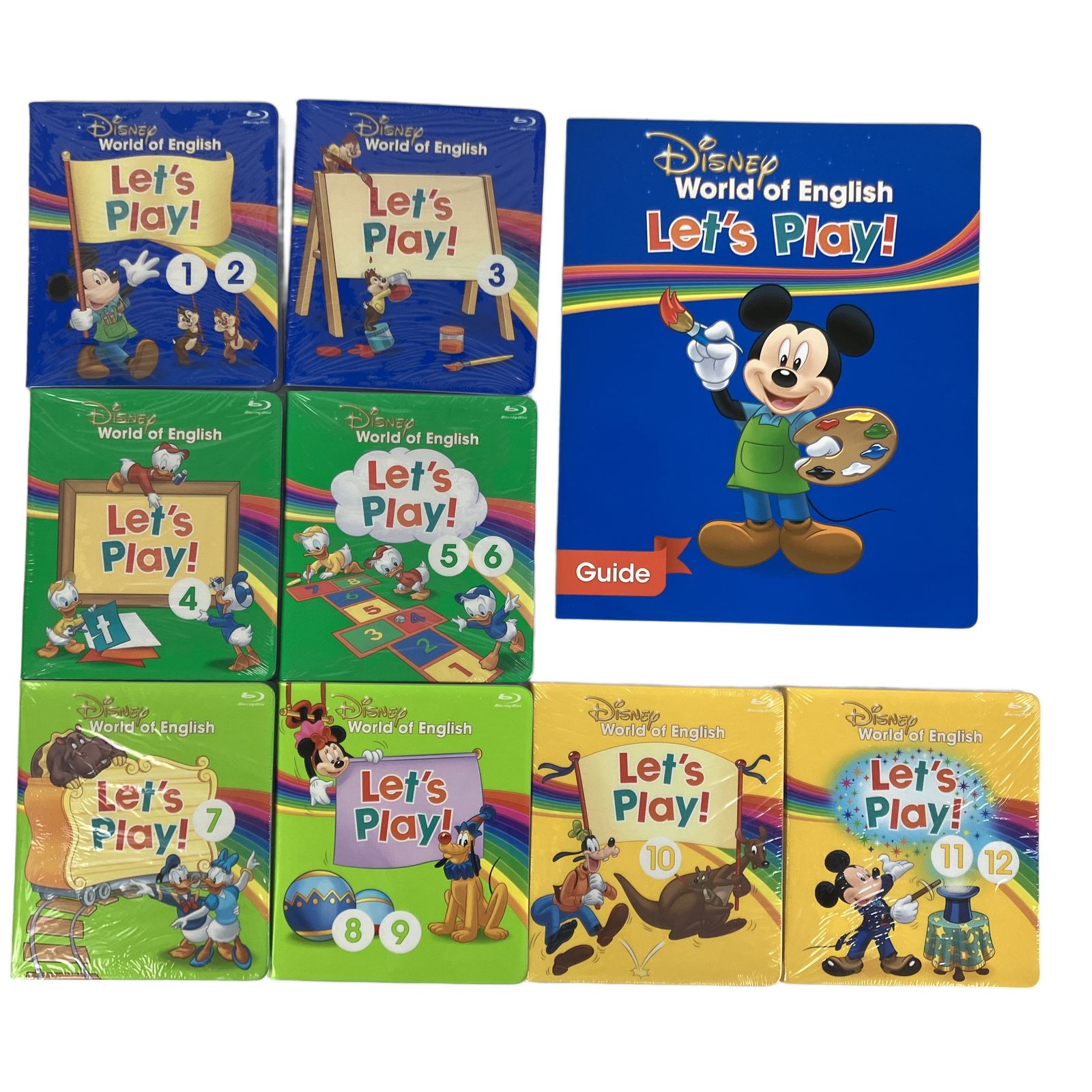 DWE レッツプレイ プレイアロング 2023年頃 Blu-ray版 ディズニー英語