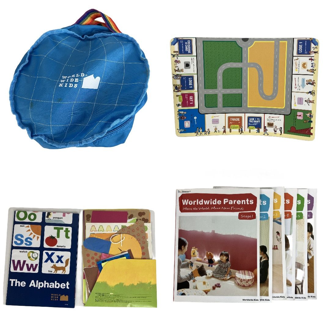 Benesse ベネッセ ワールドワイドキッズ 英語 教材 ジャンク Y10283464
