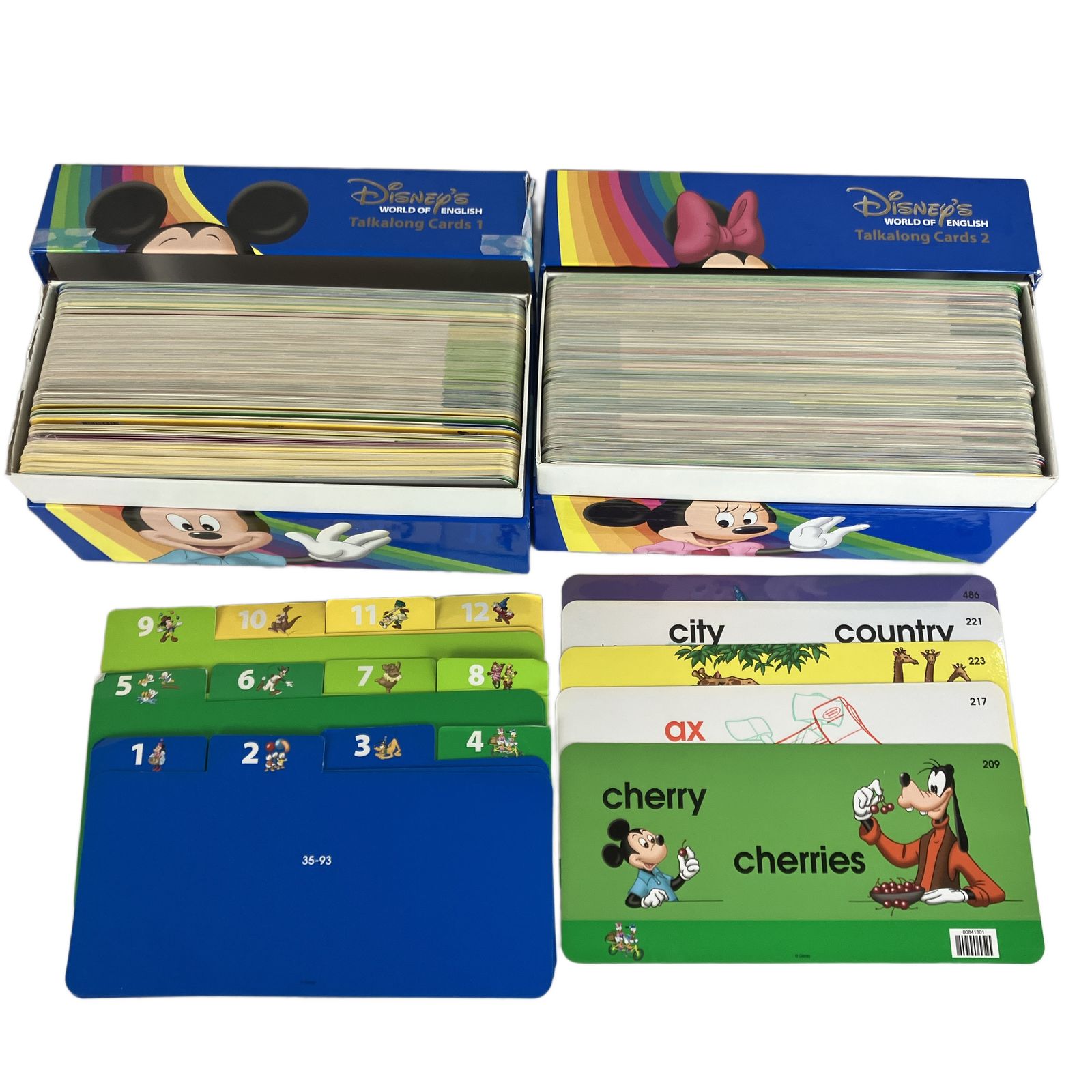 2018年 トークアロング・Ｑ＆Ａカード　ディズニー英語システム　302322 トークアロング・Q＆Aカード ディズニー英語システム DWE 1100122