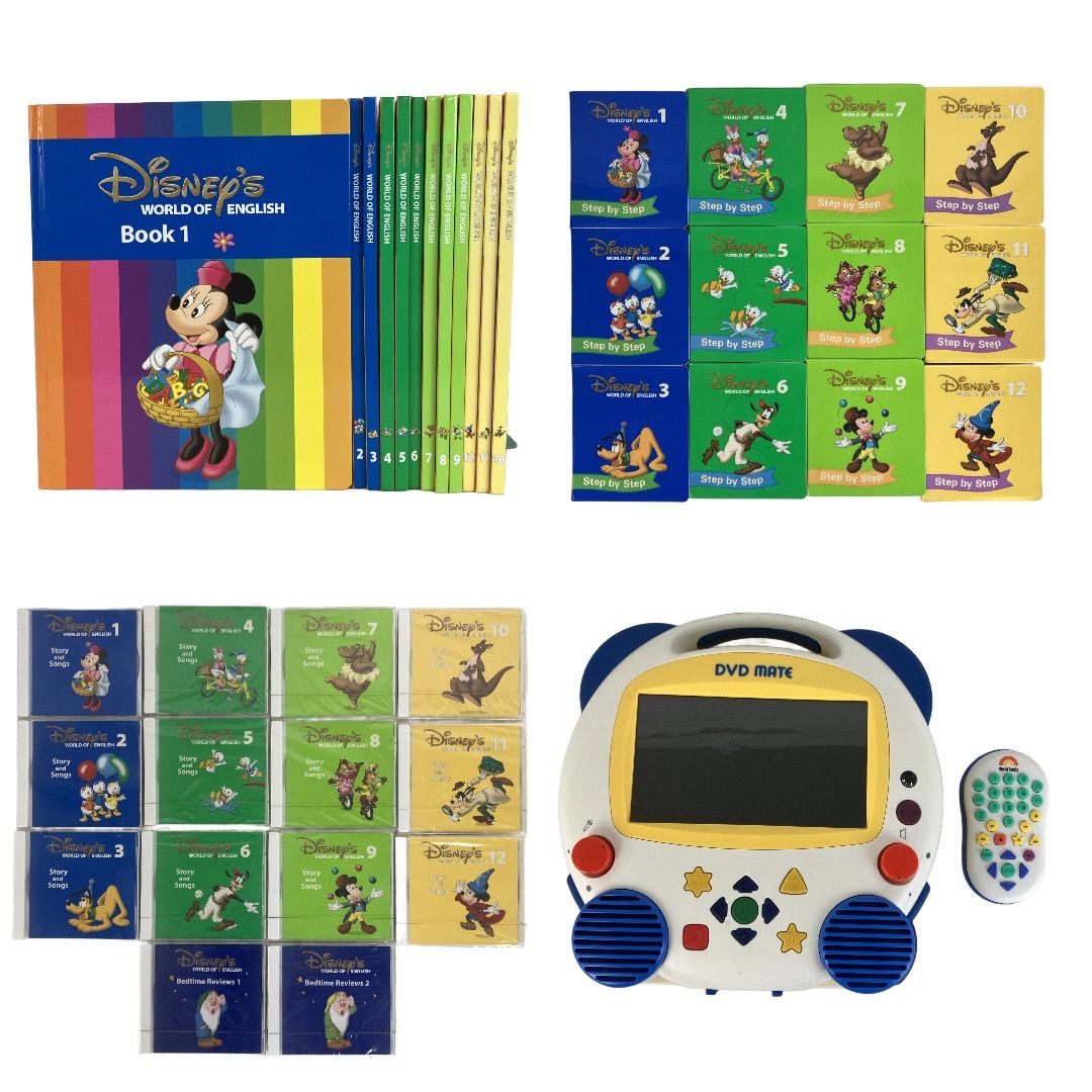 DWE メインプログラム 2018年 ディズニー 英語システム 教材 ワールドファミリー