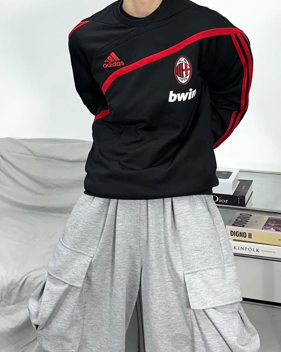 アディダス ACミラン 09-10 スウェット 良い 95 🇮🇹AC Milan 1990/91
