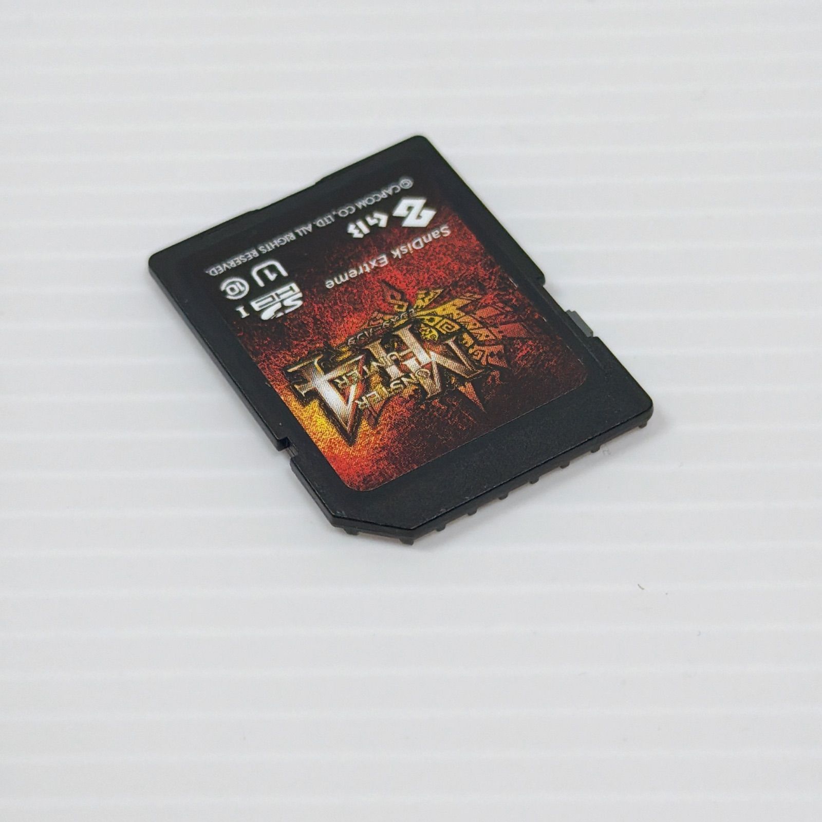 モンスターハンター4 オリジナル SDHCカード 8GB CAPCOM ニンテンドー
