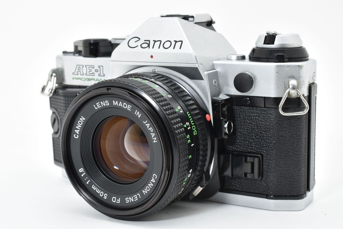 Canon AE 1 PROGRAM シルバー FD 50 mm F 8 YM 5131 66