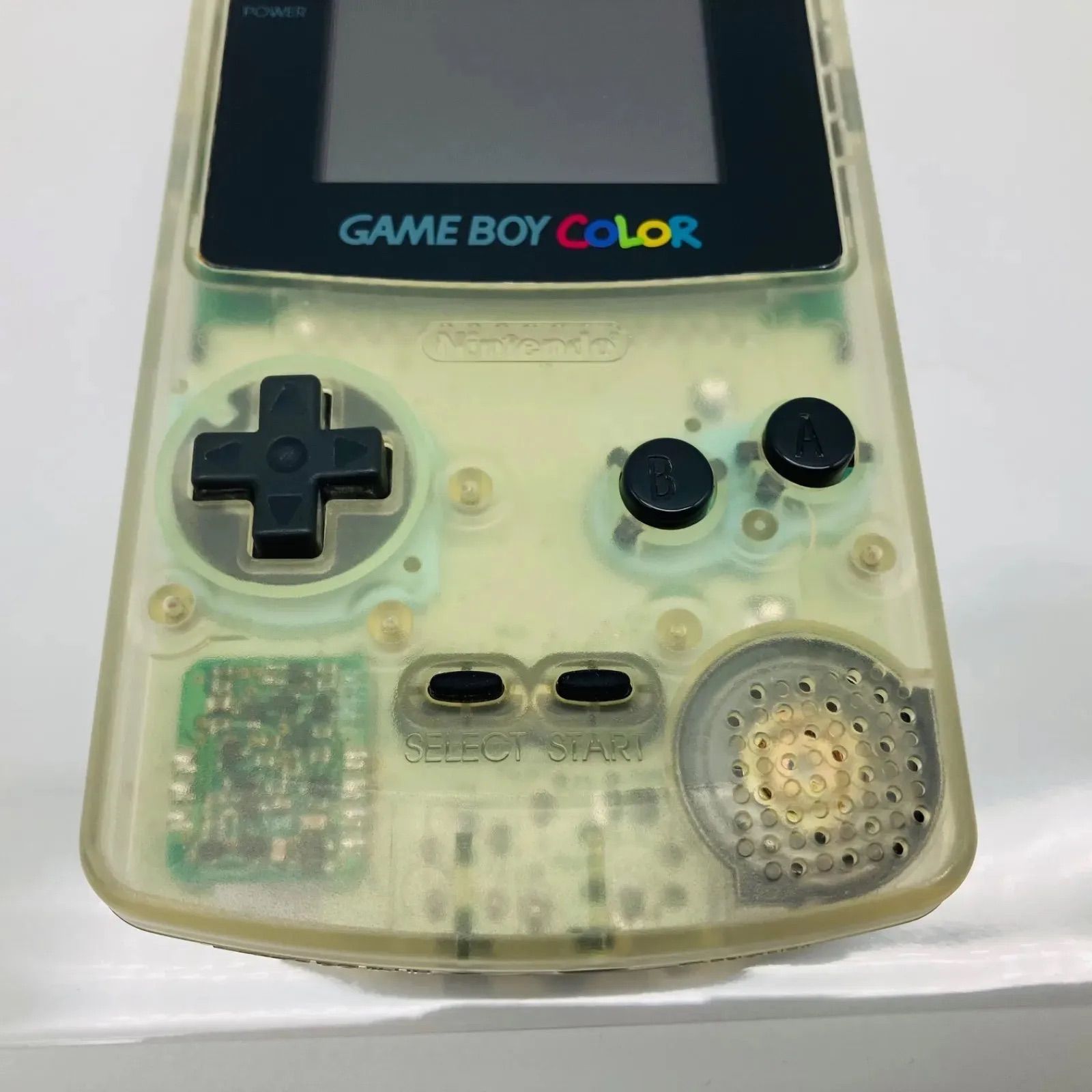 中古 ゲーム機 本体 ゲームボーイカラー クリアー 動作品 GAME BOY