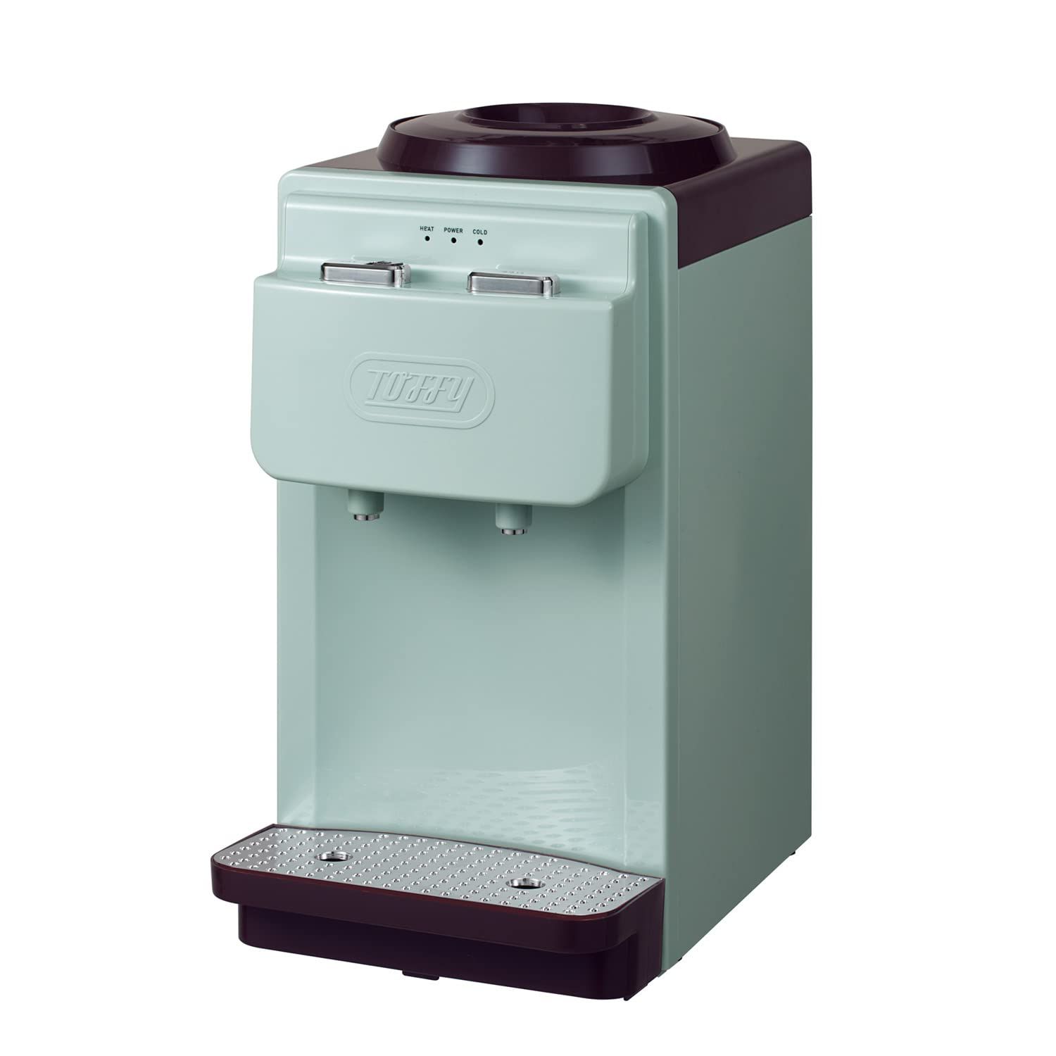  Toffy トフィー ウォーターサーバー K-WS 2 ペールアクア 卓上型温冷両用タイプ 市販の2 Lペットボトル対応 ほこり防止機能付き 安全ロック機能付き レトロ コンパクト 2-PA その他 住宅設備