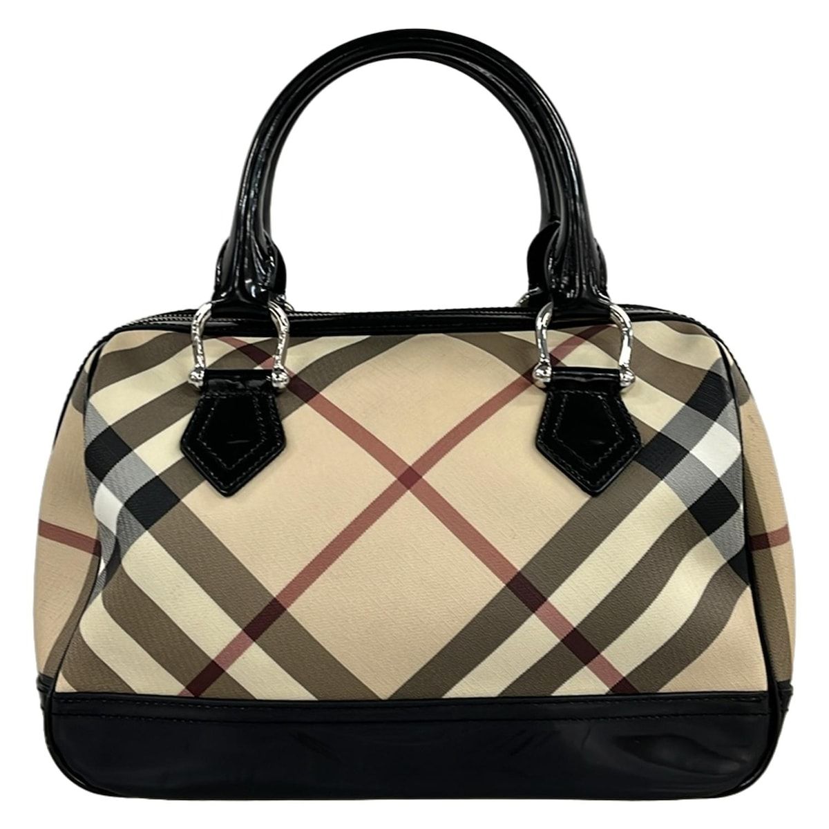 burberry prorsum ハンドバッグ イタリア製 バーバリープローサム BURBERRY PRORSUM(バーバリープローサム) ハンドバッグ ベージュ×黒