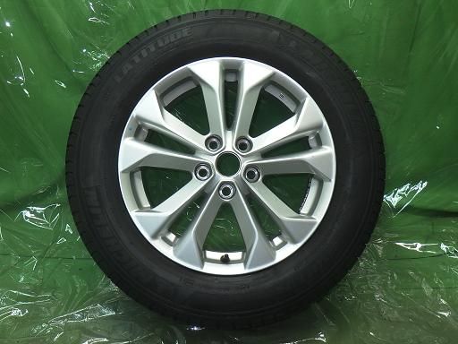 【中古】MICHELIN エクストレイル純正 17インチ ミシュラン ラティテュード