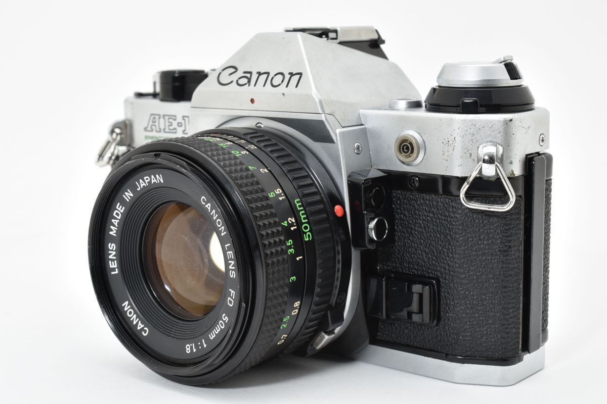 Canon AE-1 PROGRAM シルバー + NEW FD 50mm F1.8 YM5133#63 - メルカリ