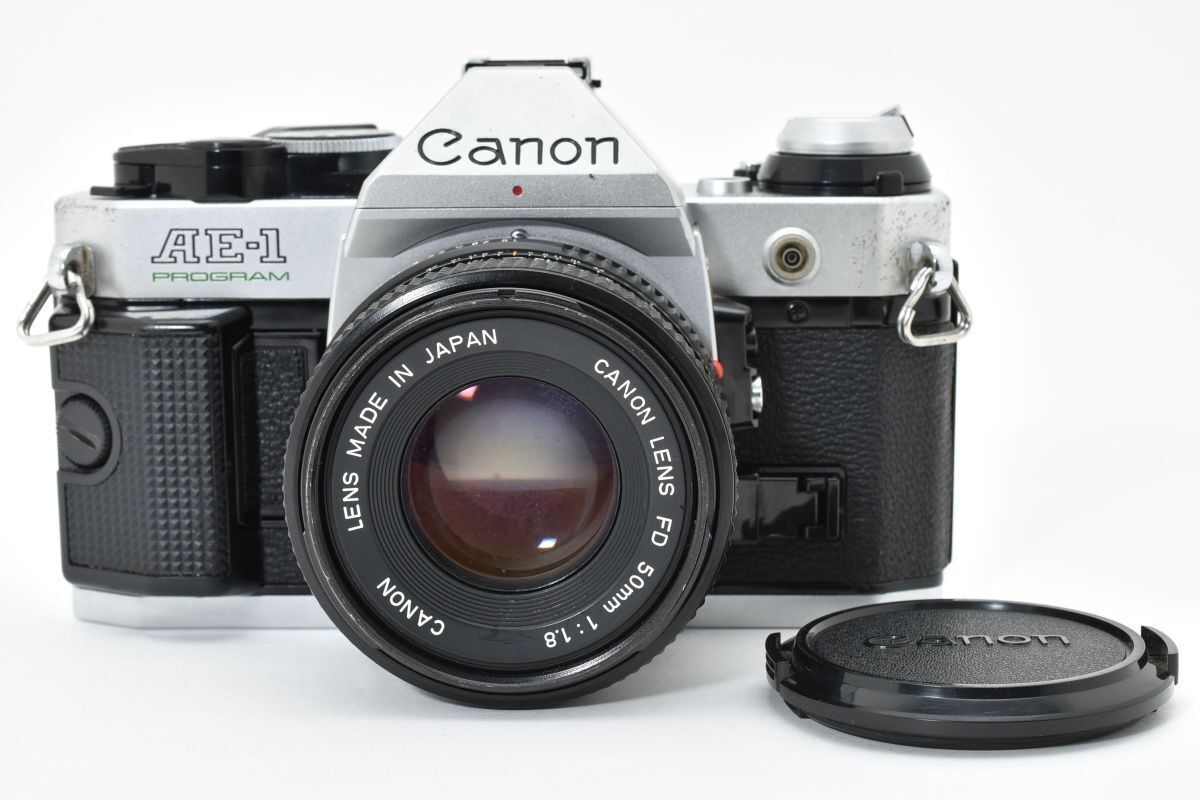 Canon AE-1 PROGRAM シルバー + NEW FD 50mm F1.8 YM5133#63 - メルカリ