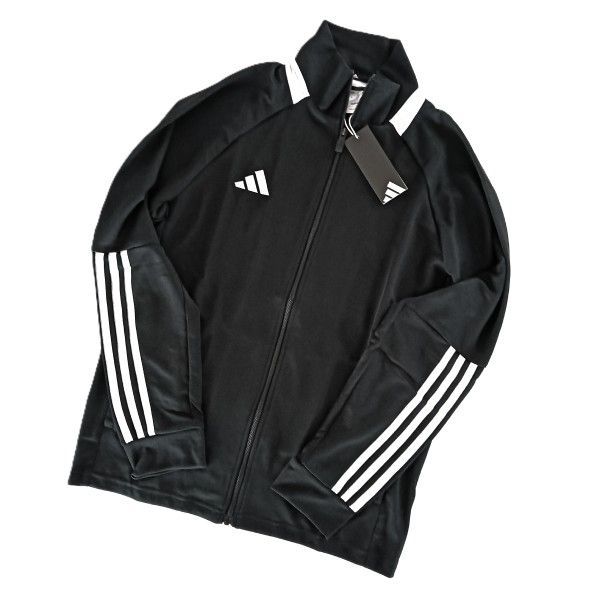 新品 adidas ジャージ上下 2XL 黒 セットアップ トラックスーツ - メルカリ