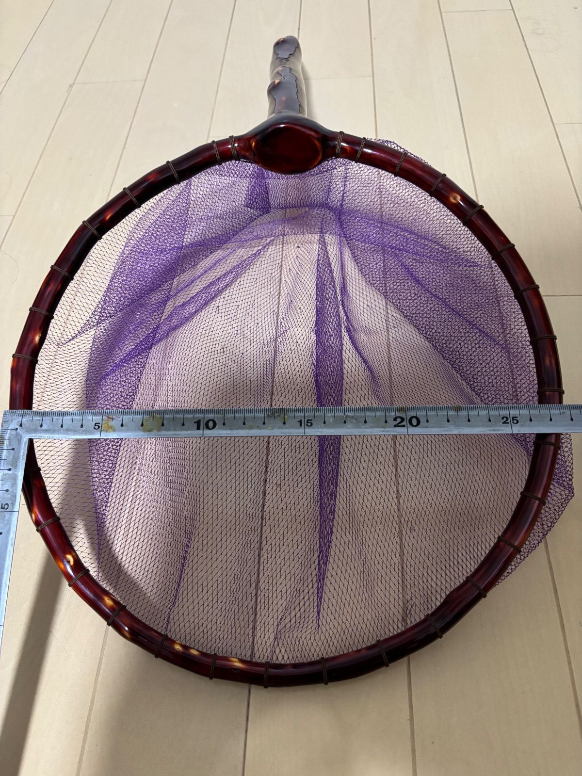 新作渓流タモAB級 吉田漁網3mm目手すき替網付(径30C)No.83014AB - メルカリ