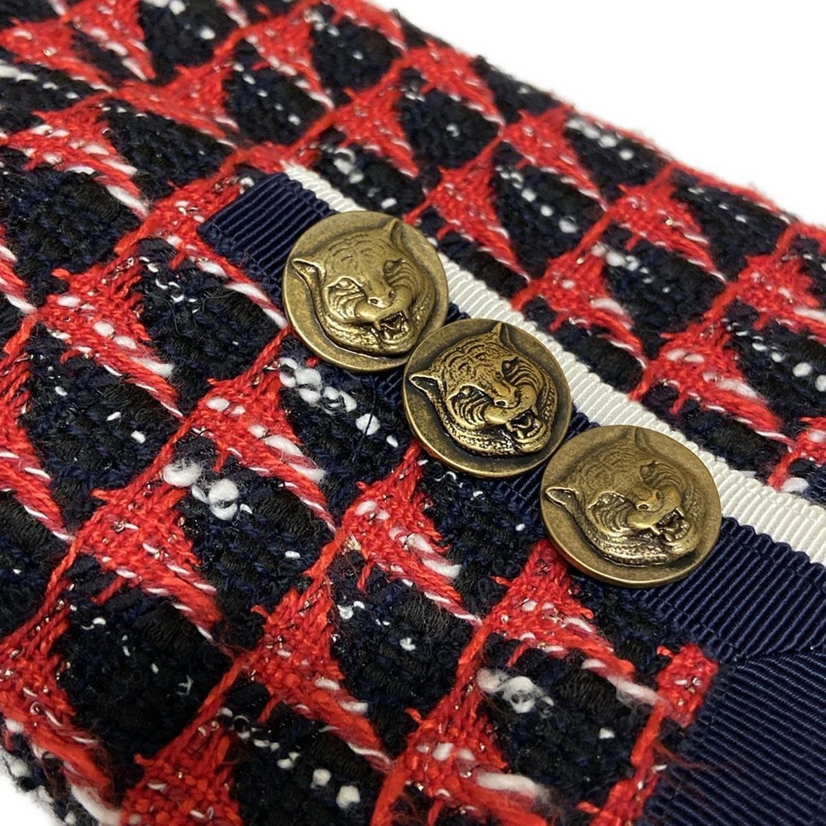 グッチ ジャケット サイズ36 S レディース - 544851 ダークネイビー  