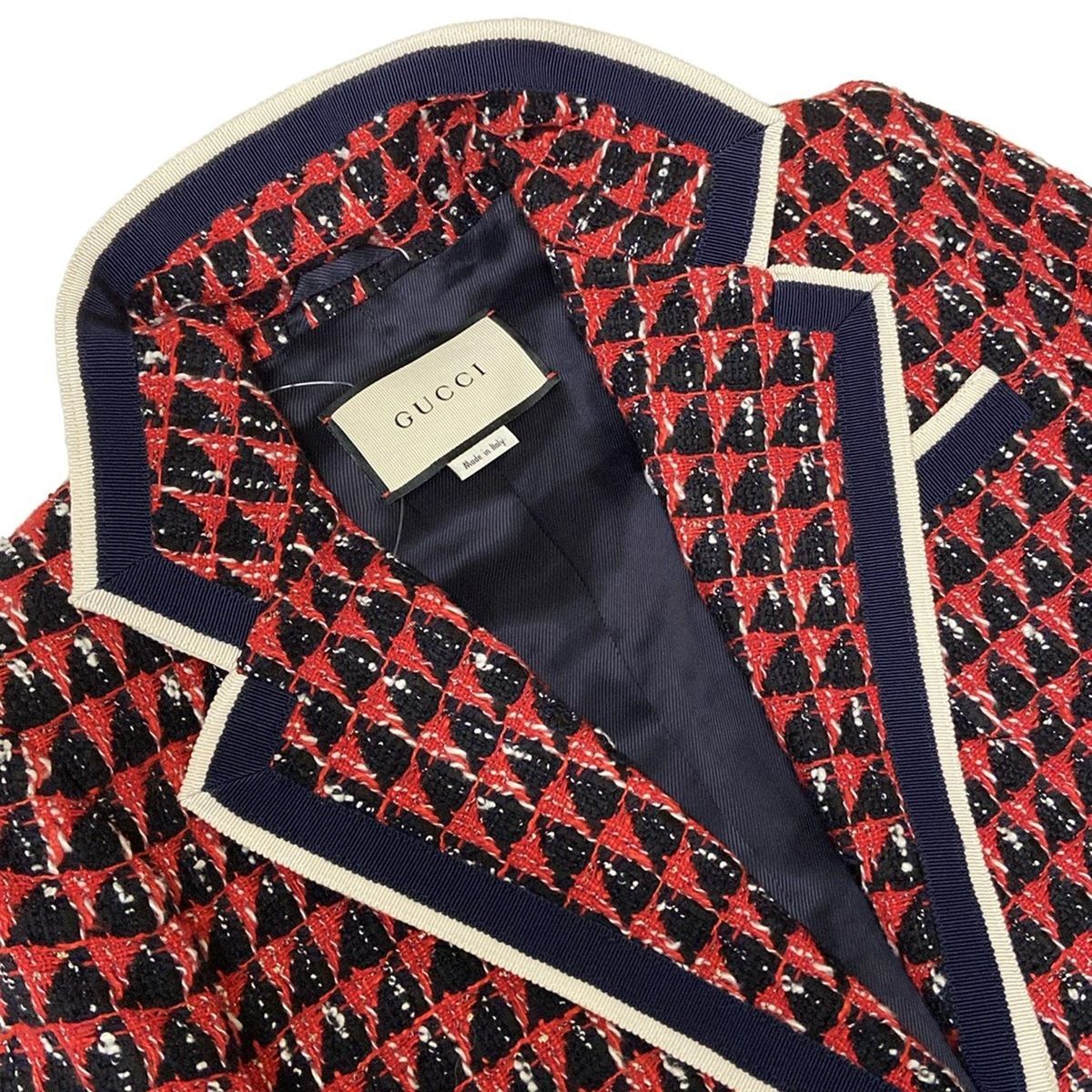 グッチ ジャケット サイズ36 S レディース - 544851 ダークネイビー