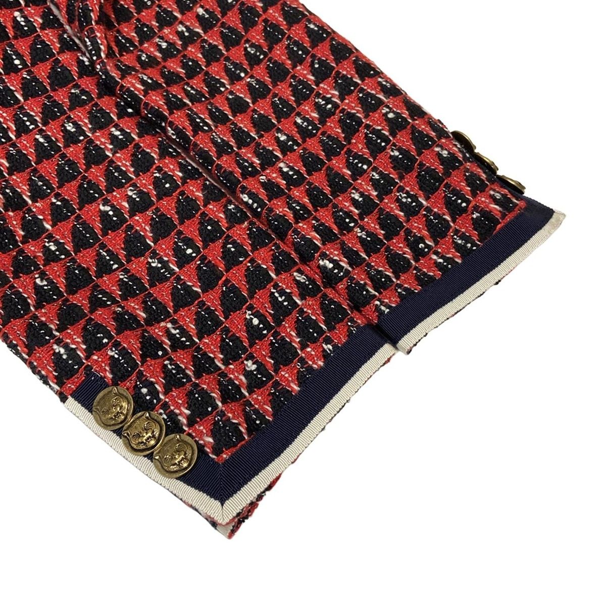 グッチ ジャケット サイズ36 S レディース - 544851 ダークネイビー  