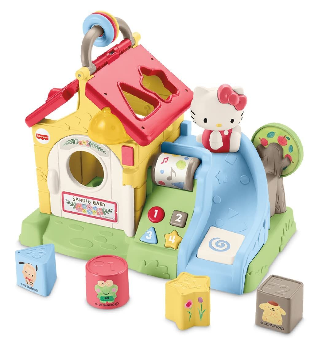 マテル MATTEL フィッシャープライス fisher price サンリオベビー バイリンガル森のおしゃべりハウス 9ヶ月 プレゼント HCF 27