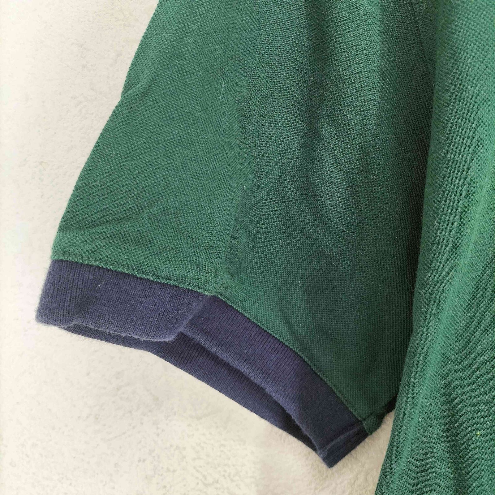 アクアスキュータム AQUASCUTUM ライン入りポロシャツ メンズ LL